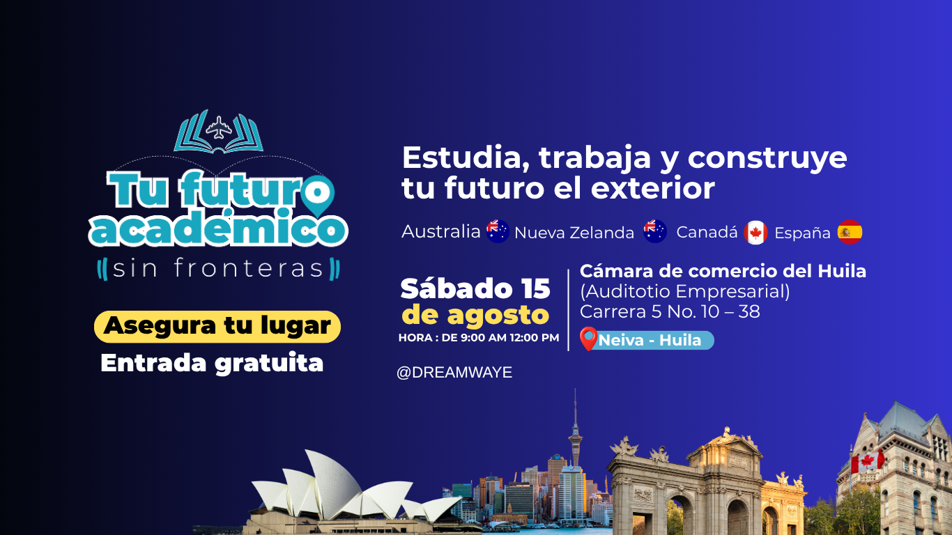 Tu Futuro Académico Sin Fronteras — Seminario 15 de agosto