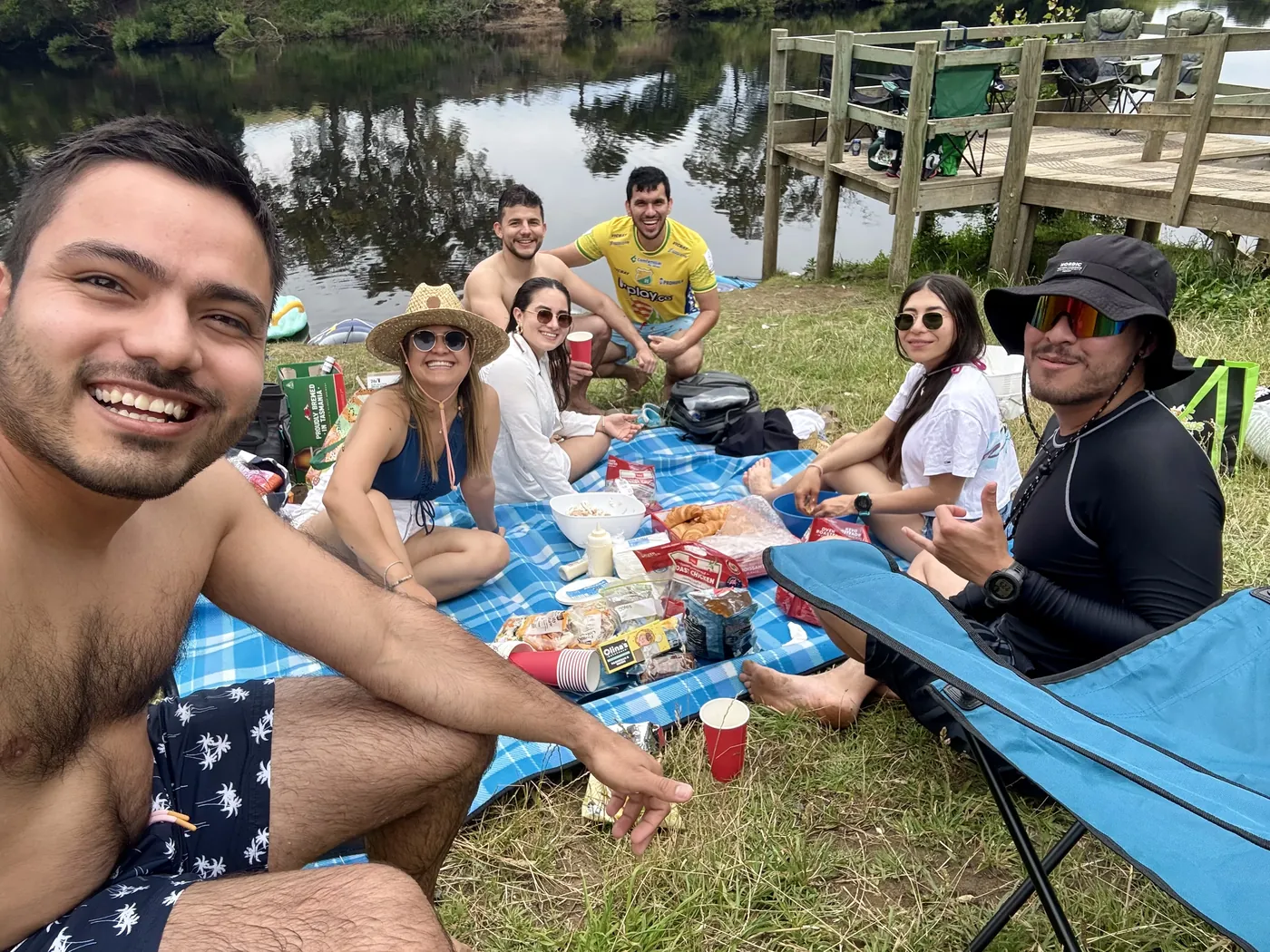 Picnic junto al río