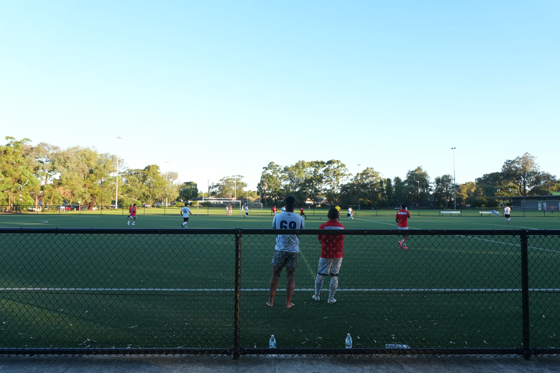 Partido de la Soccer Cup 2026 visto desde la cerca